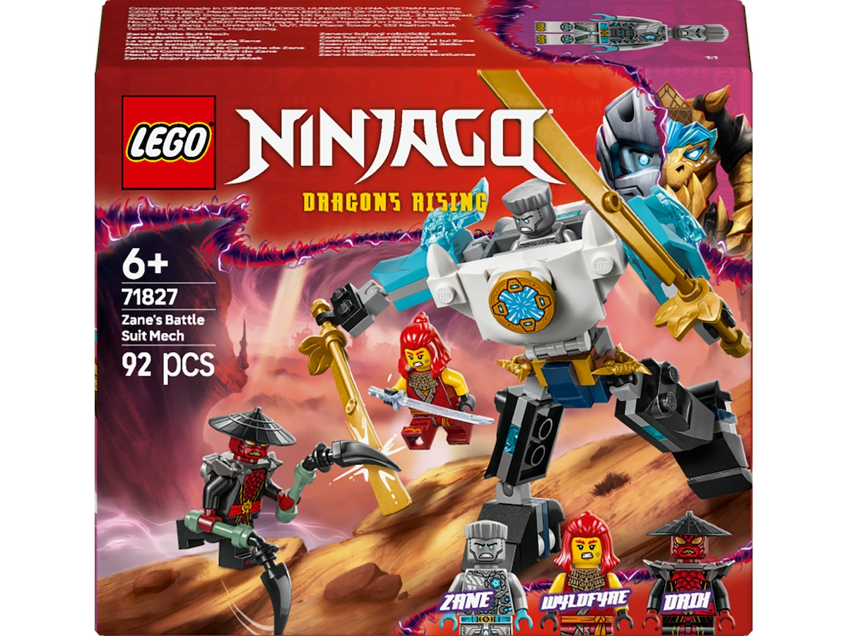 LEGO Ninjago Zanes kamp-robotdrakt 71827 LEGO