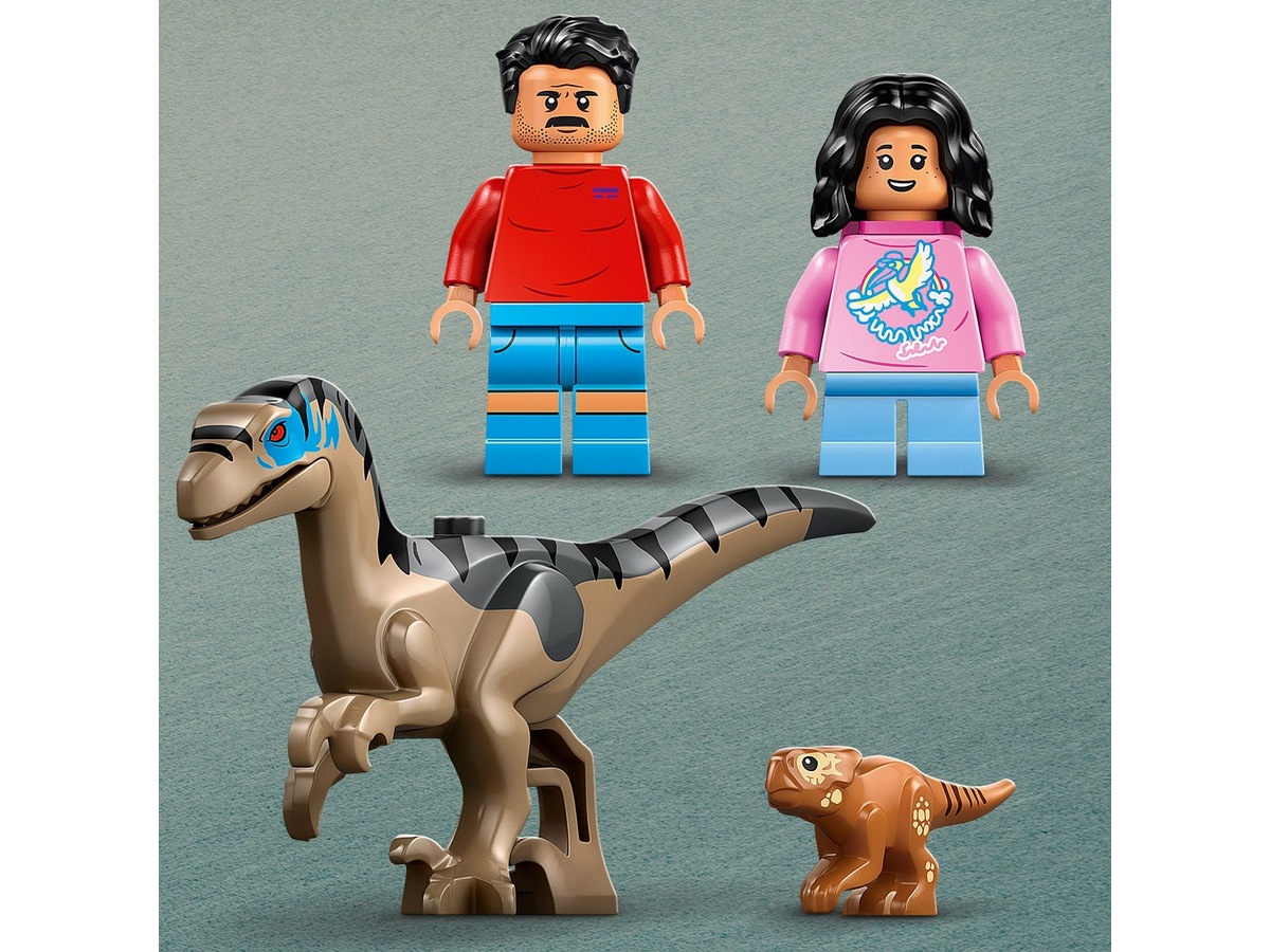 LEGO Jurassic World Raptorflukt i terrengbil 76972 LEGO