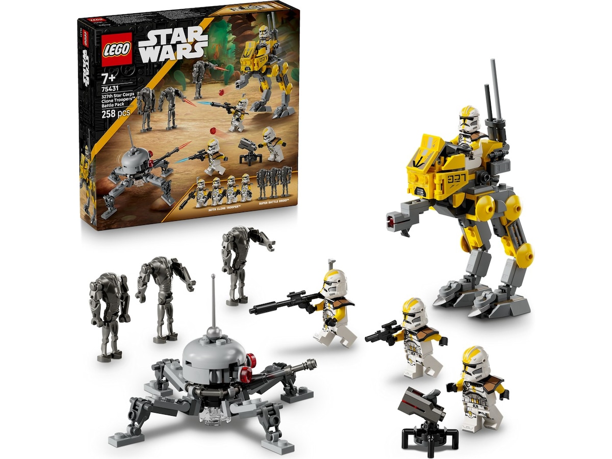 LEGO Star Wars 327th Star Corps Clone Troopers Battle Pack 75431