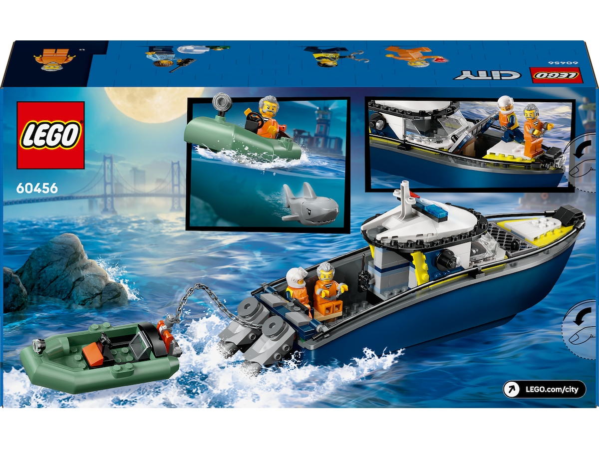 LEGO City Polisens båtjakt 60456 LEGO