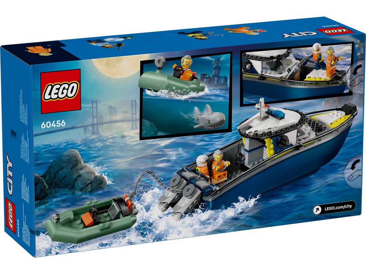 LEGO City Polisens båtjakt 60456 LEGO