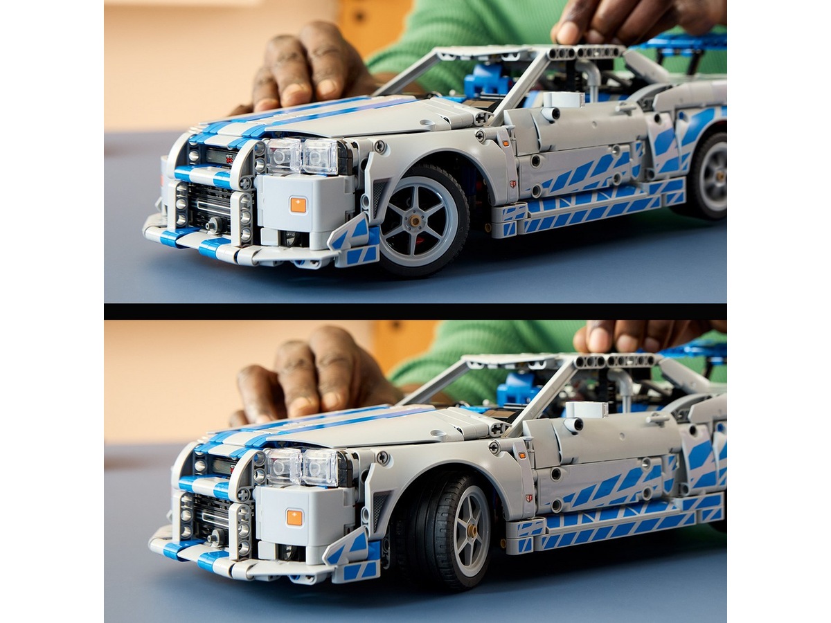 LEGO Technic 2 Fast 2 Furious Nissan Skyline GT-R (R34)-bil 42210 LEGO