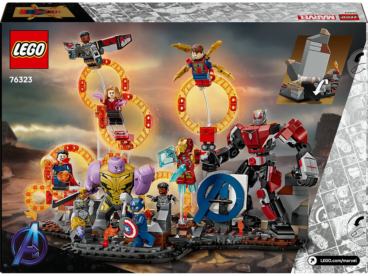 LEGO Super Heroes Marvel Avengers: Endgame – sluttslaget 76323 LEGO