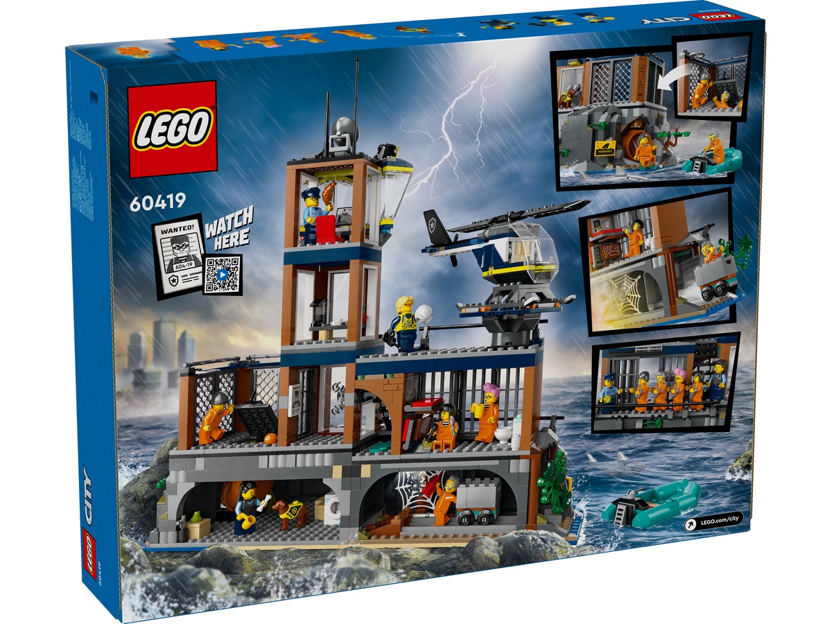 LEGO City Police Polisens fengselsøy 60419 LEGO
