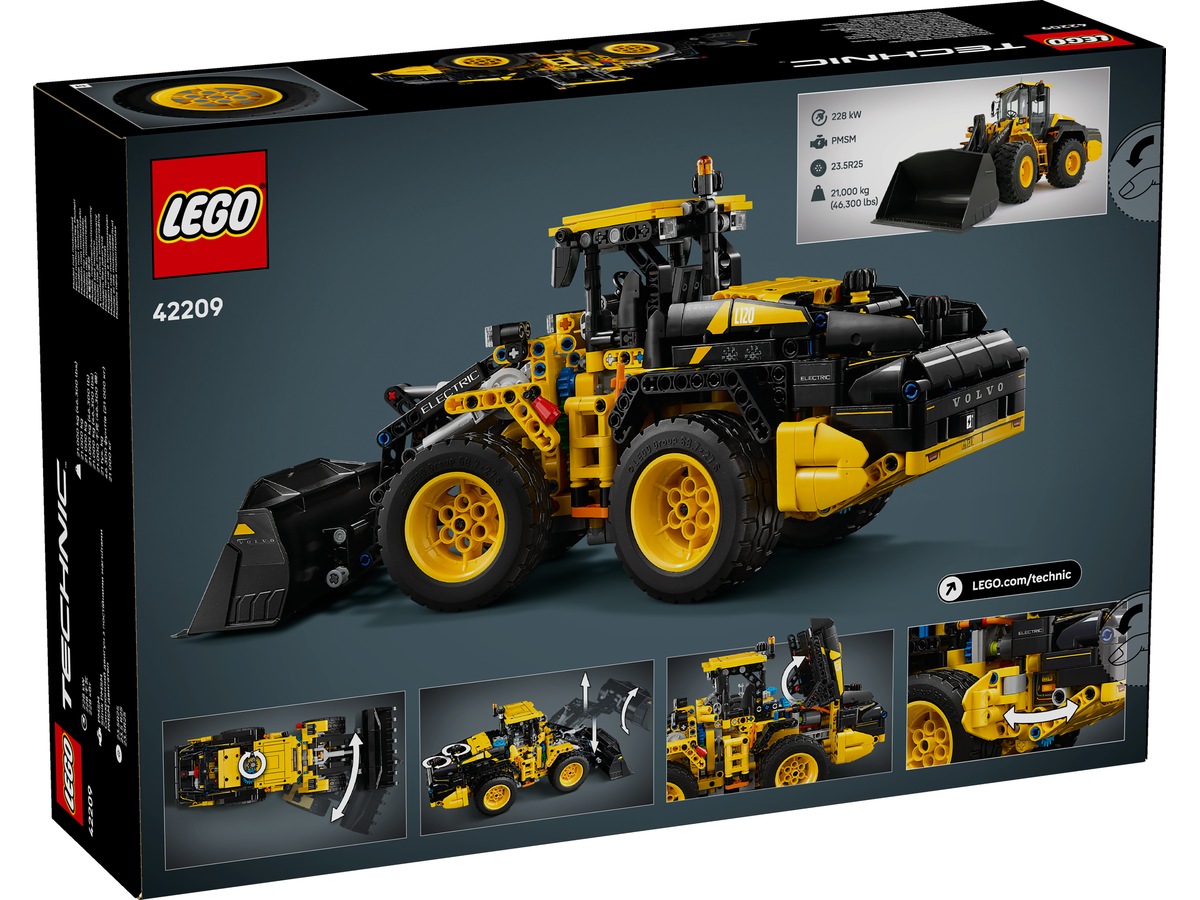 LEGO Technic Volvo L120 el-drevet hjullaster 42209 LEGO