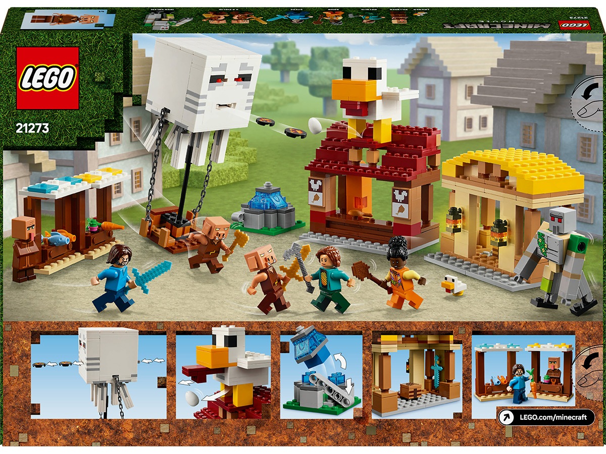 LEGO Minecraft Byanfall med gastballong 21273 LEGO