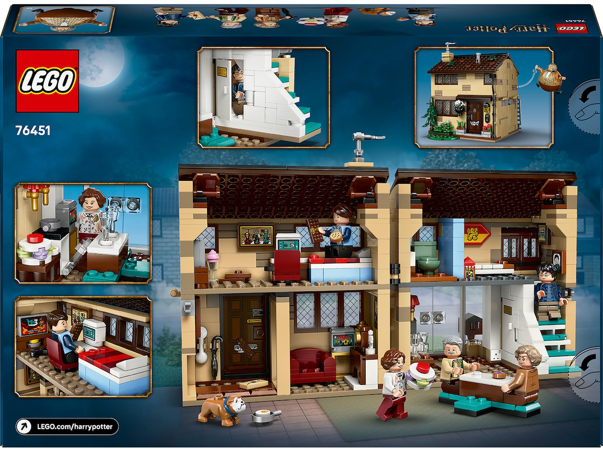 LEGO Harry Potter Privet Drive: faster Marges besøk 76451 LEGO