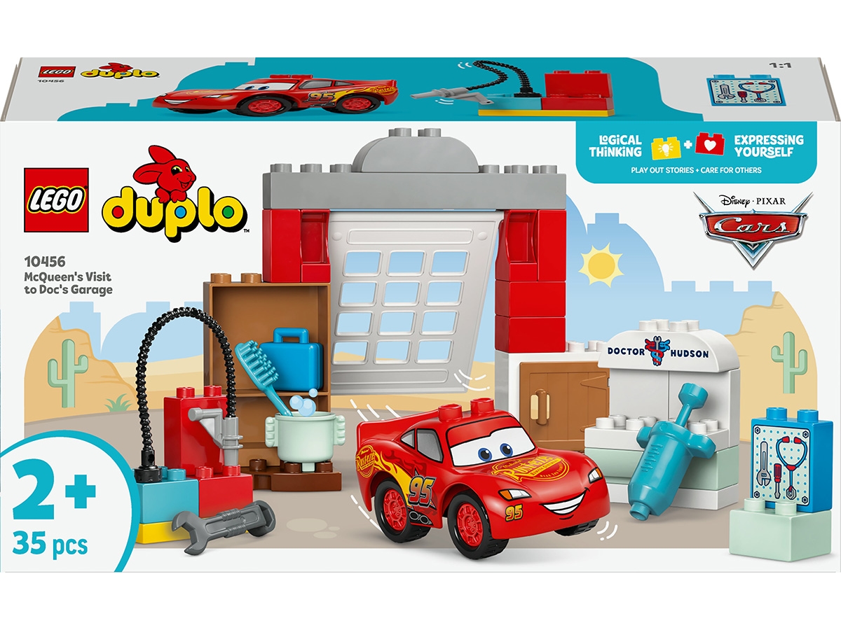 LEGO DUPLO Disney McQueens besøk i Docs garasje 10456 LEGO