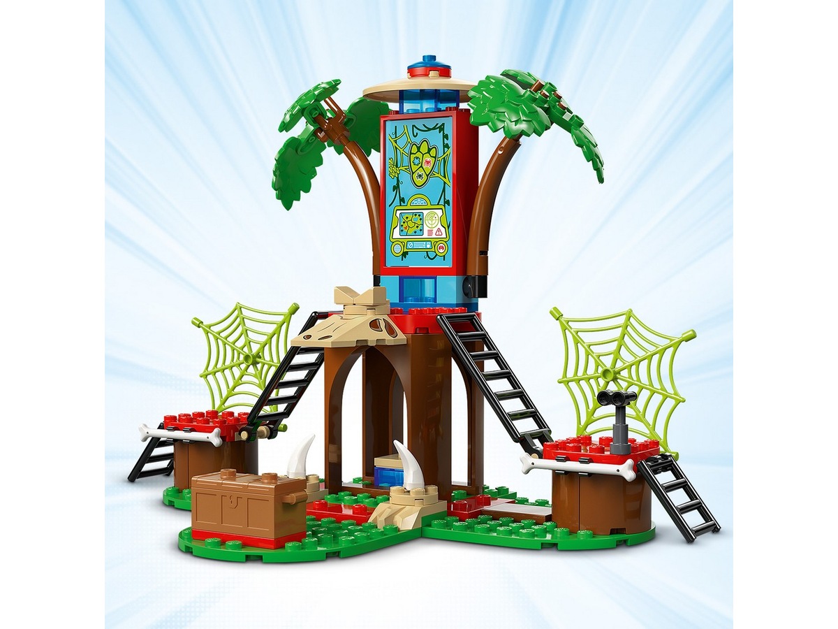 LEGO Spidey Spidey og Gobbys raptorkamp ved hovedkvarteret i treet 11200 LEGO