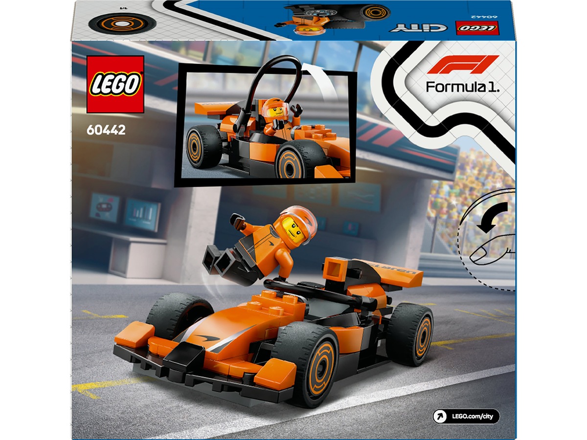 LEGO City F1-fører med McLaren racerbil 60442 LEGO