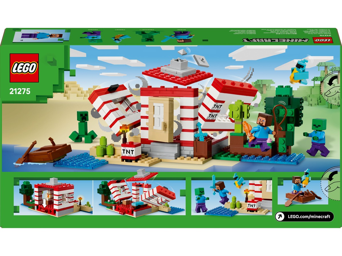 LEGO Minecraft Dynamitthuset i jungelen 21275 LEGO