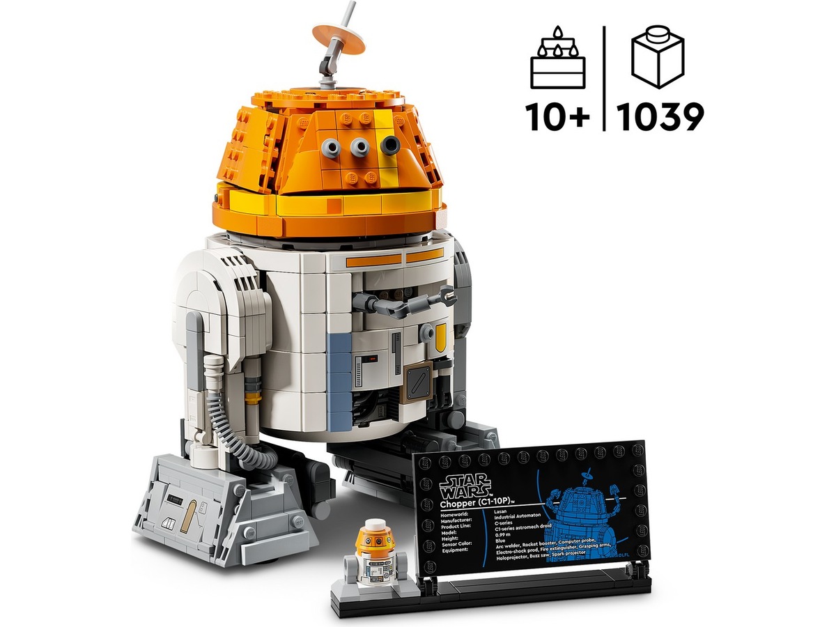 LEGO Star Wars Astromech-droide Chopper (C1-10P) 75416 LEGO