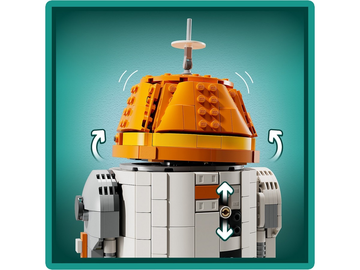 LEGO Star Wars Astromech-droide Chopper (C1-10P) 75416 LEGO