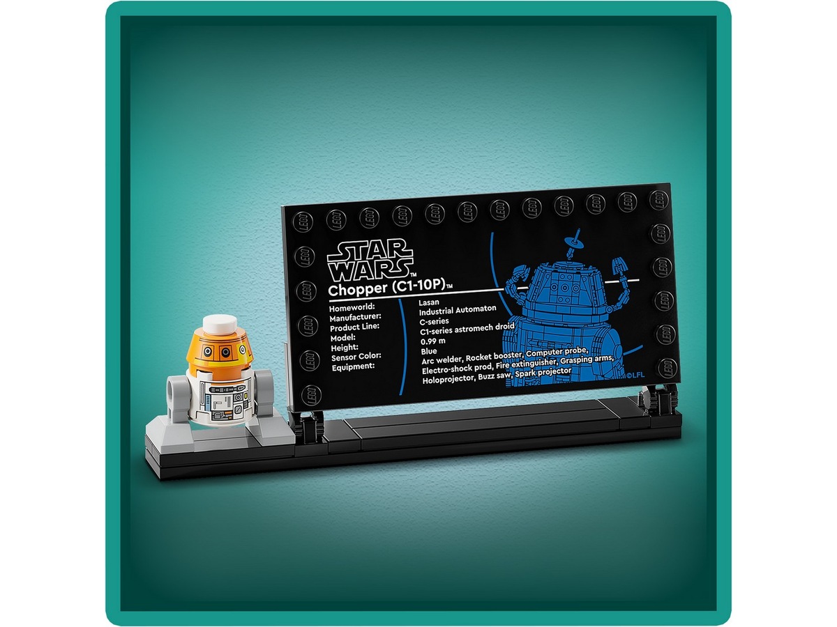 LEGO Star Wars Astromech-droide Chopper (C1-10P) 75416 LEGO