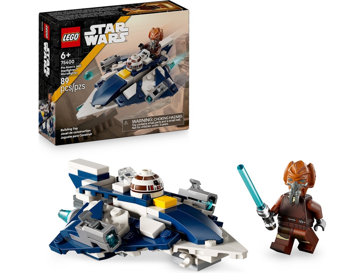 LEGO Star Wars Plo Koons Jedi Starfighter Microfighter 75400 LEGO