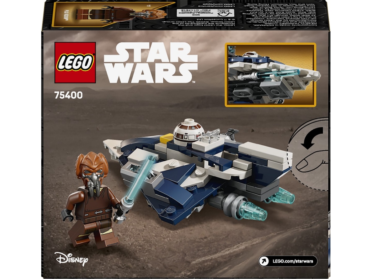LEGO Star Wars Plo Koons Jedi Starfighter Microfighter 75400 LEGO