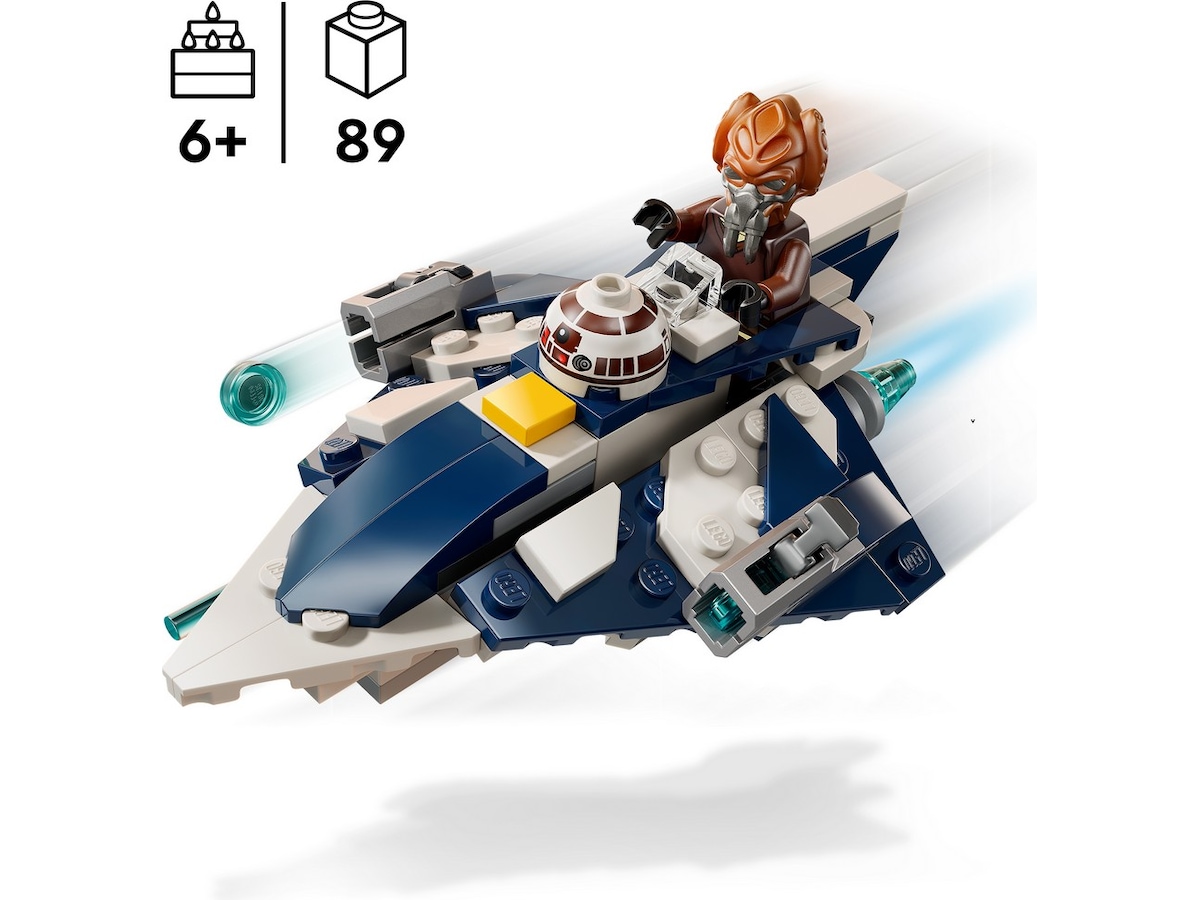 LEGO Star Wars Plo Koons Jedi Starfighter Microfighter 75400 LEGO