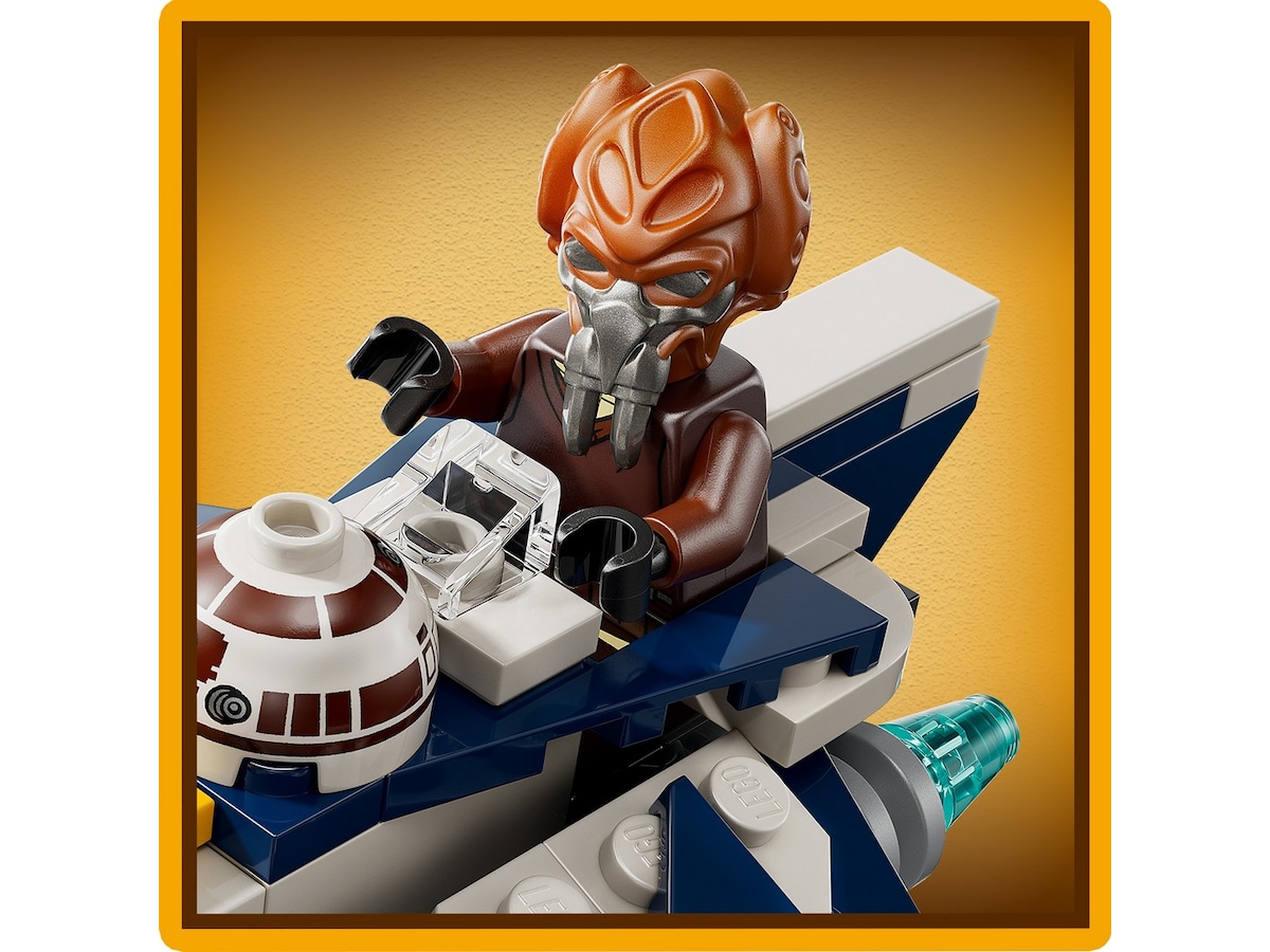 LEGO Star Wars Plo Koons Jedi Starfighter Microfighter 75400 LEGO