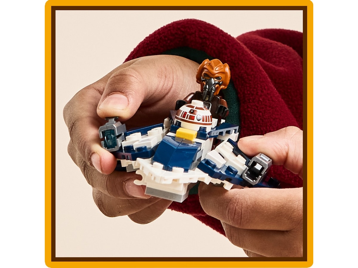 LEGO Star Wars Plo Koons Jedi Starfighter Microfighter 75400 LEGO