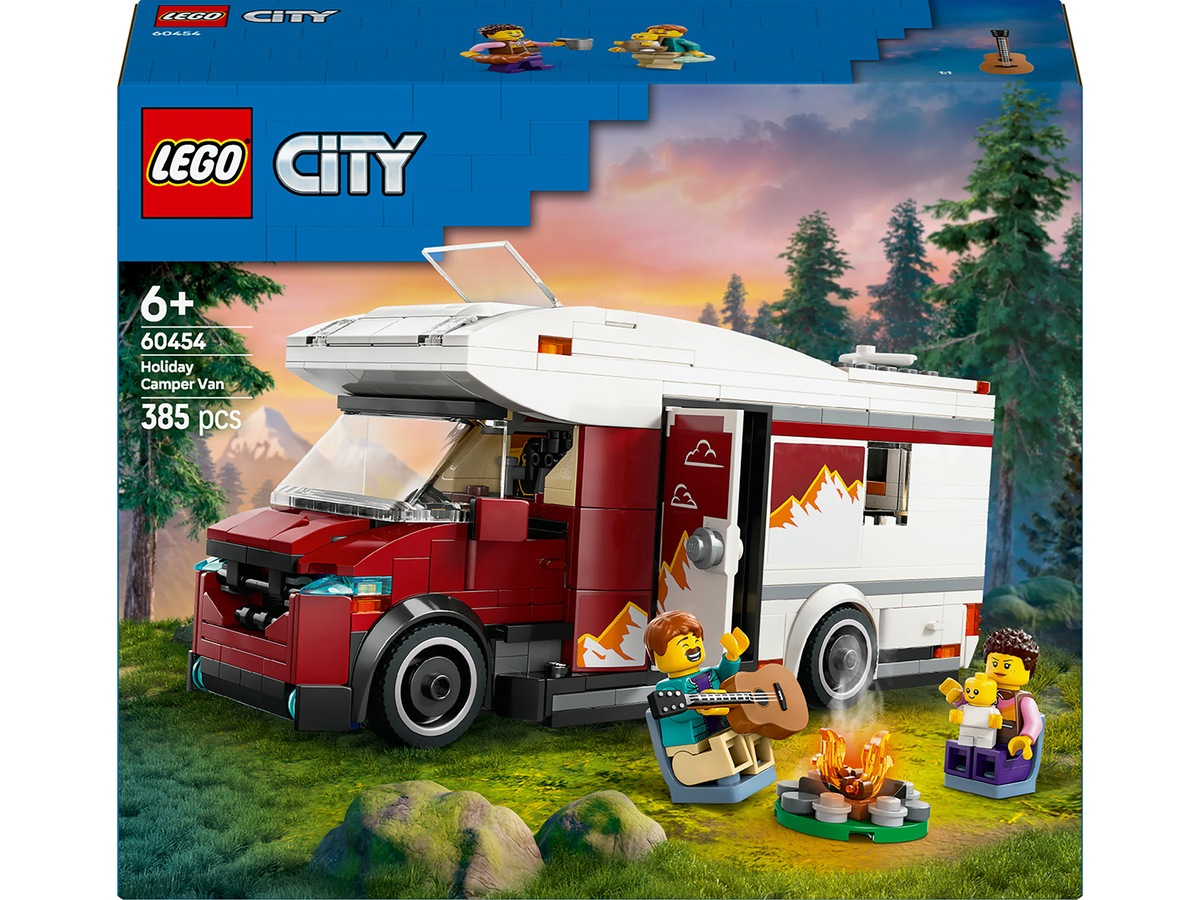 LEGO City Great Vehicles Semester-eventyr med bobil 60454 LEGO