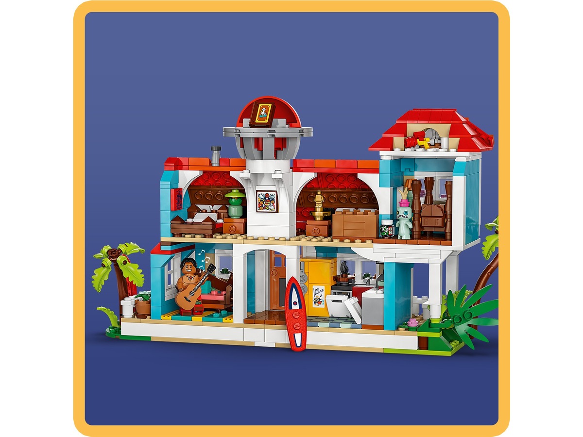 LEGO Disney Classic Strandhuset til Lilo og Stitch 43268 LEGO