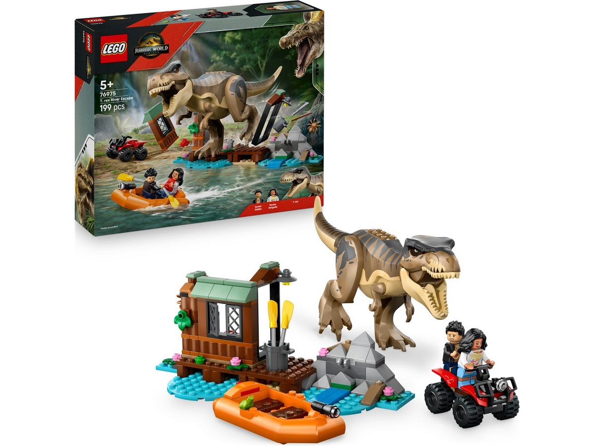 LEGO Jurassic World På flukt fra t. rex 76975 LEGO