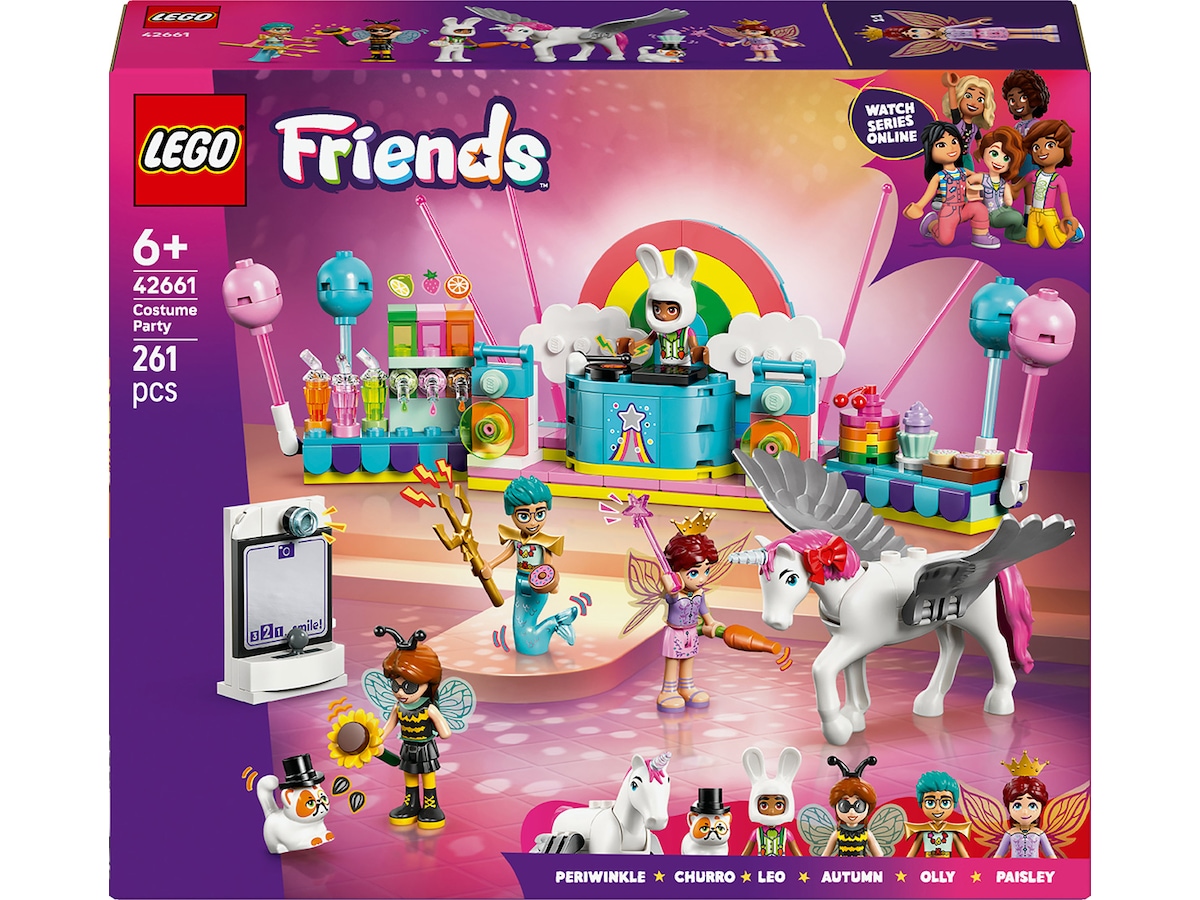 LEGO Friends Maskeradefest med enhjørning og alv 42661 LEGO