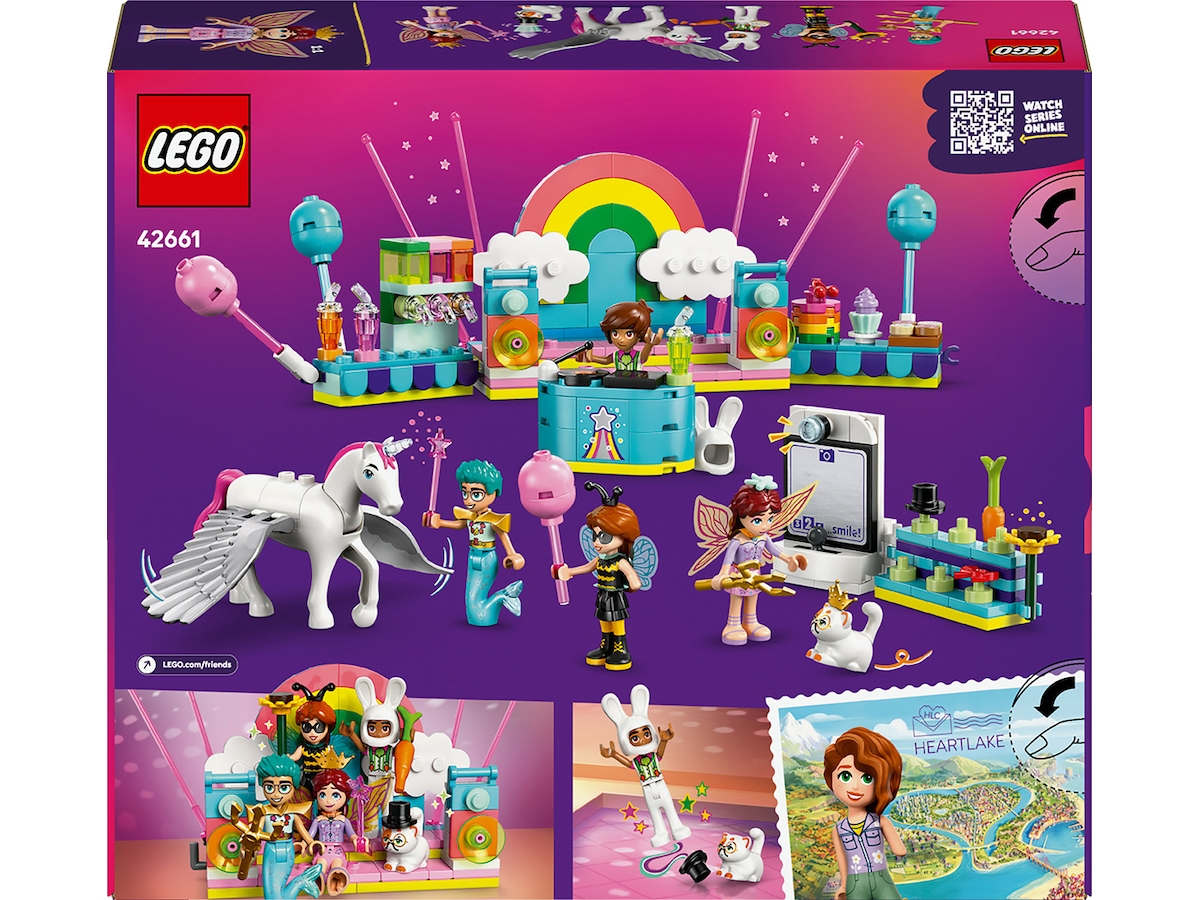 LEGO Friends Maskeradefest med enhjørning og alv 42661 LEGO
