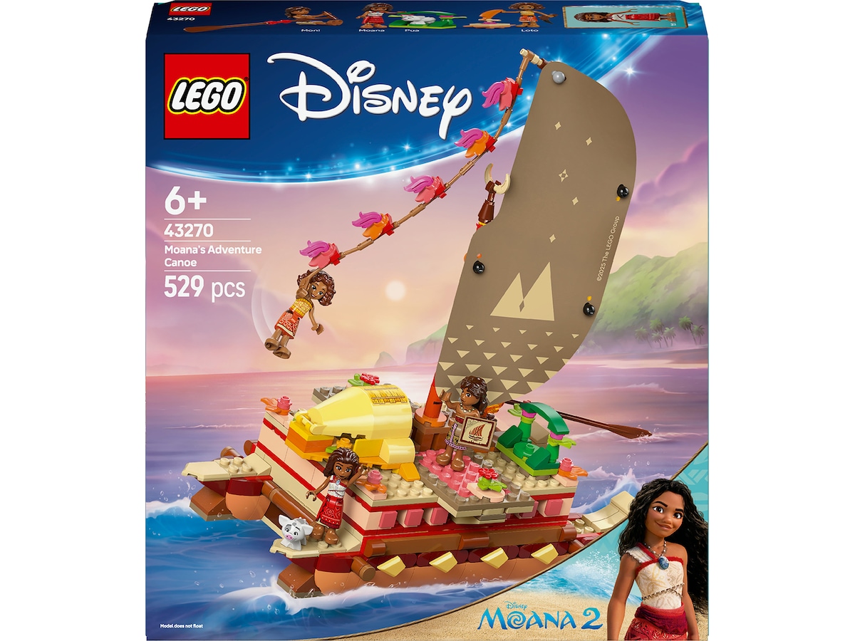 LEGO Disney Princess Vaianas eventyrkano 43270 LEGO