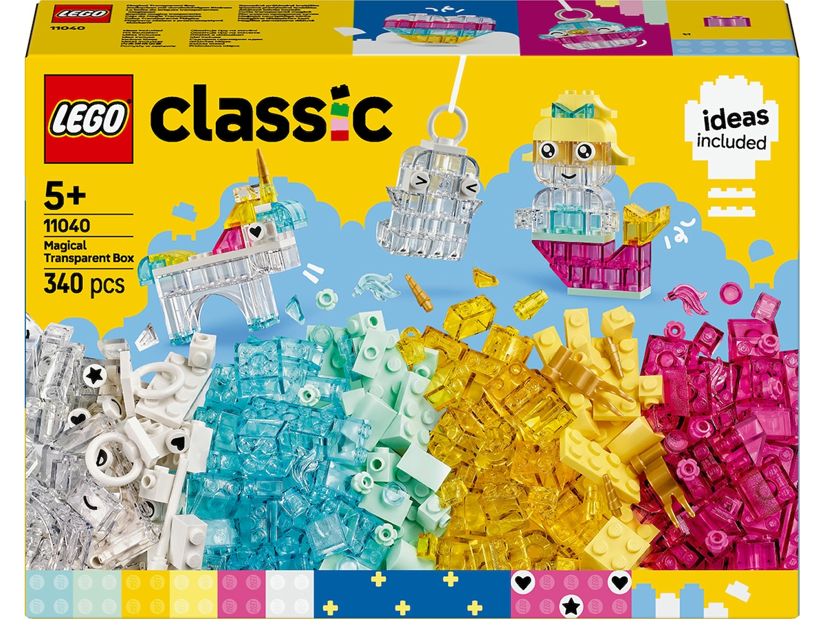 LEGO Classic Magisk gjennomsiktig boks 11040 LEGO
