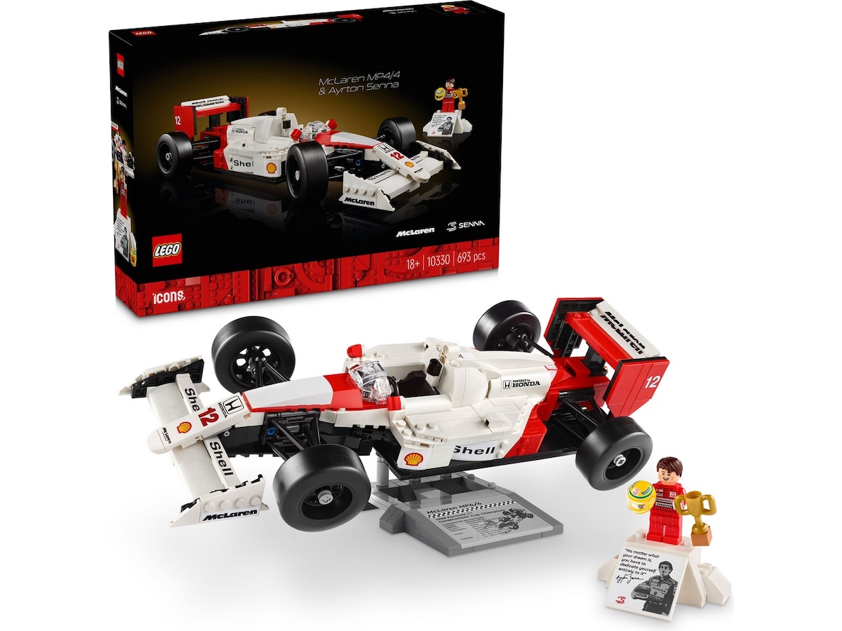 LEGO Icons McLaren MP4/4 & Ayrton Senna 10330 LEGO