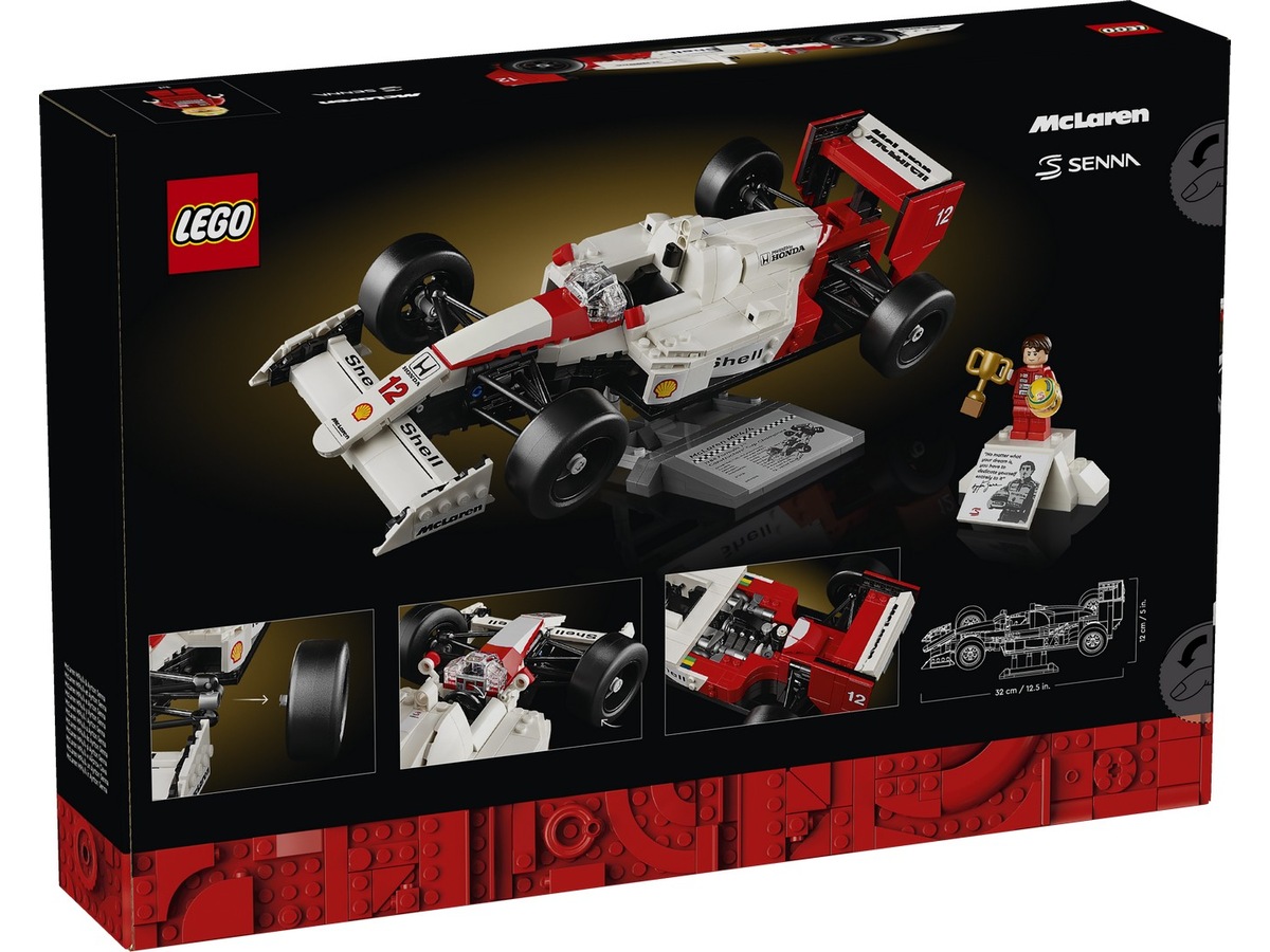 LEGO Icons McLaren MP4/4 & Ayrton Senna 10330 LEGO