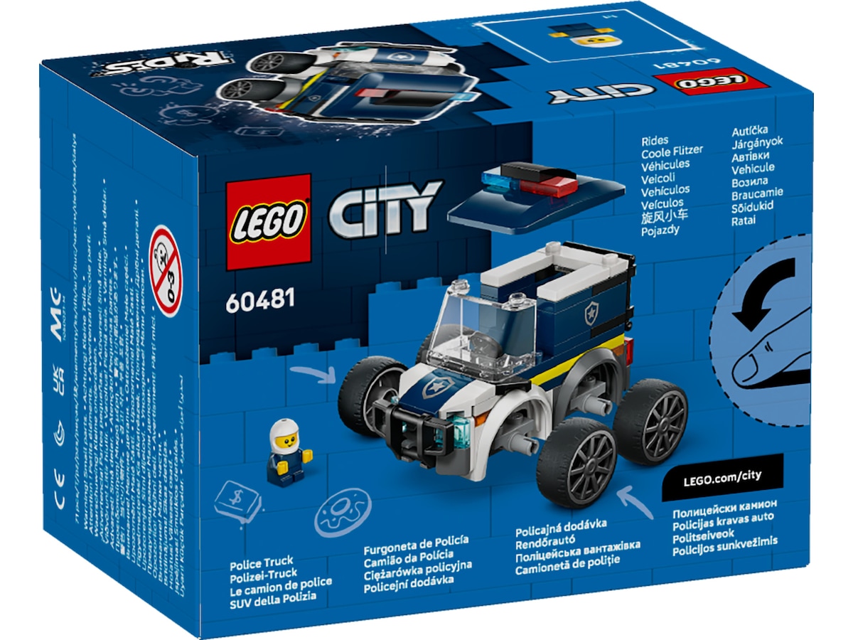 LEGO City Kjøretøy - politibil 60481 LEGO