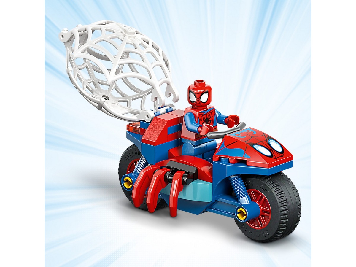 LEGO Spidey på motorsykkel mot Rhino 11206 LEGO