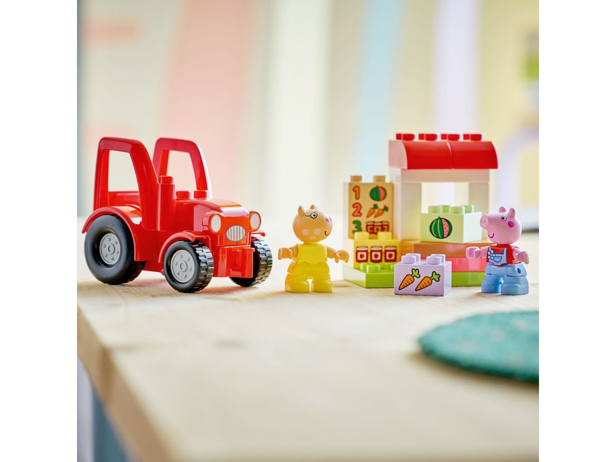 LEGO DUPLO Peppa Pig Traktor og marked 10468 LEGO