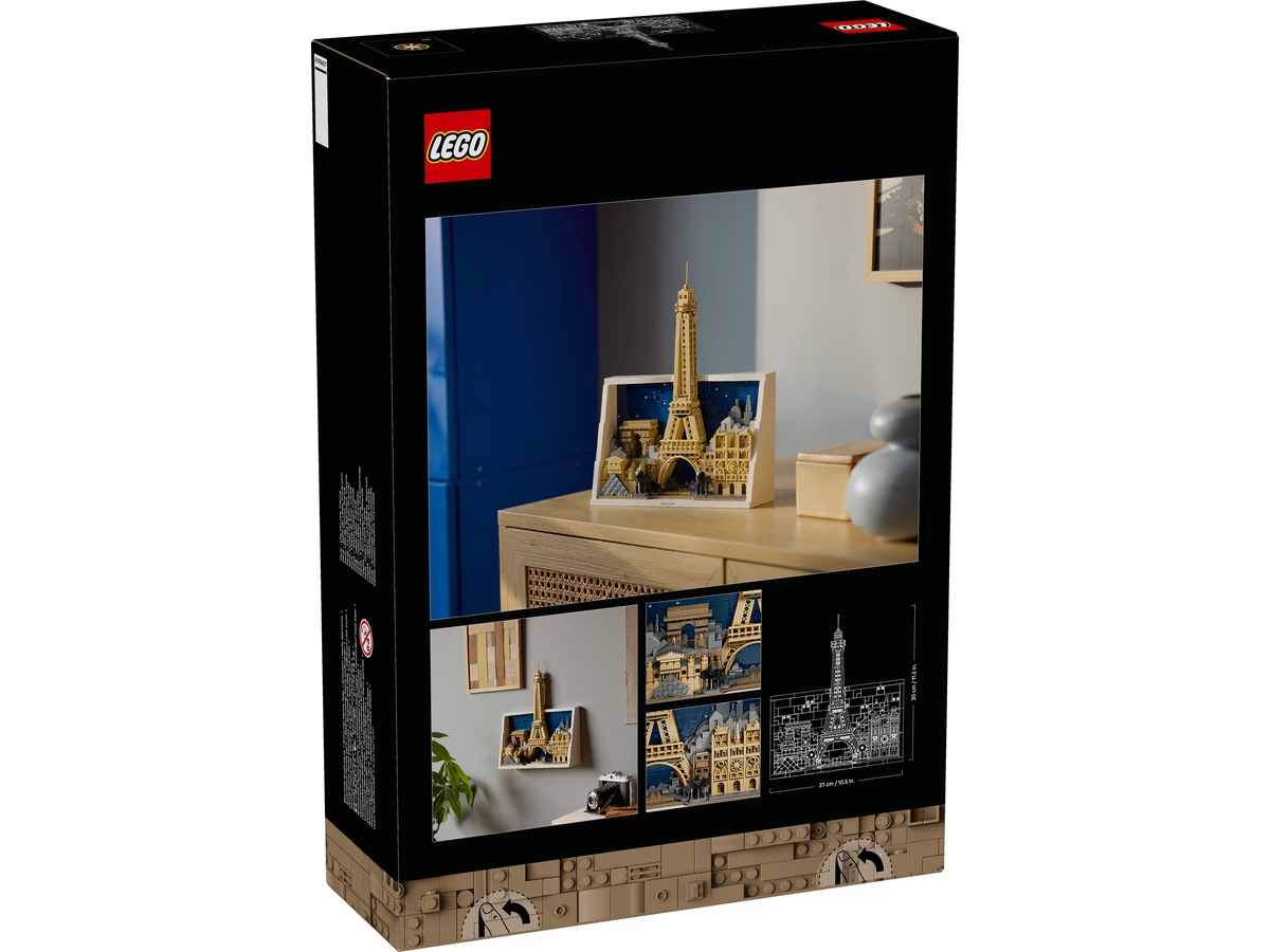 LEGO Architecture Paris – kjærlighetens by 21064 LEGO