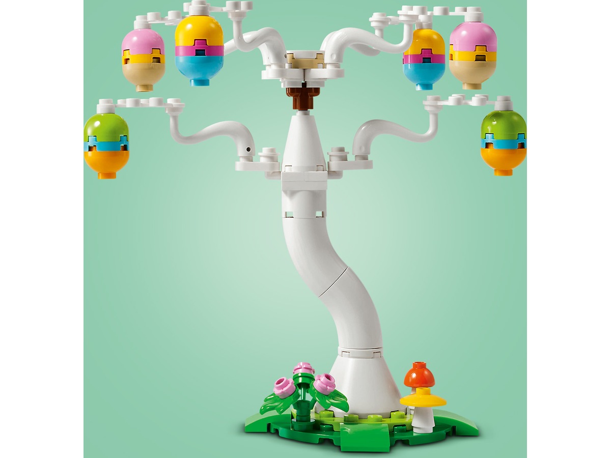 LEGO Iconic Eggjakt med påskehare og kylling 40808 LEGO