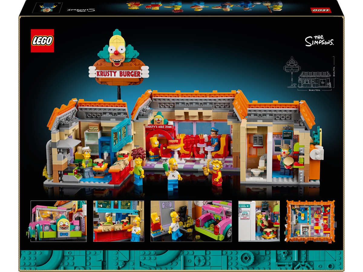 LEGO Icons The Simpsons: Krustyburgere 10352 LEGO