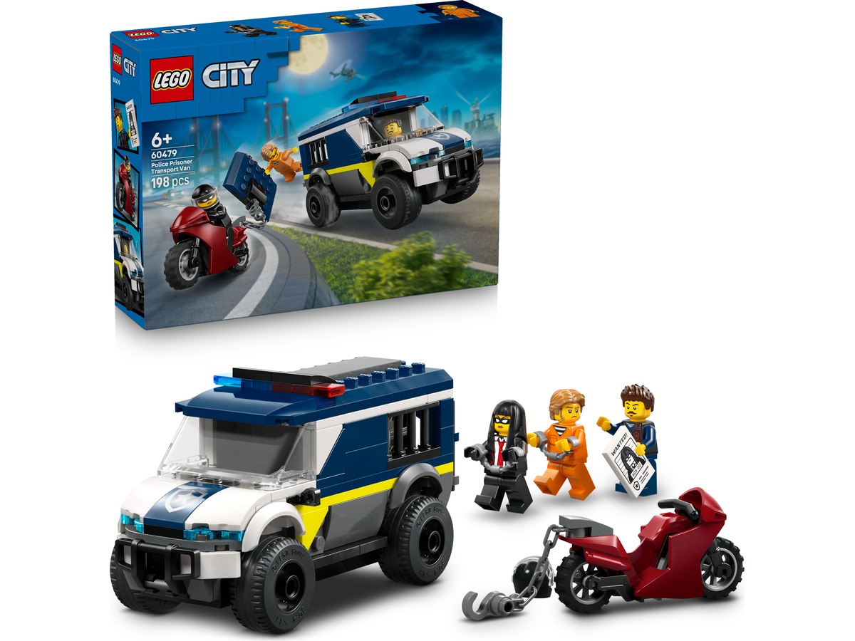 LEGO City Politiets fangetransportbil 60479 LEGO