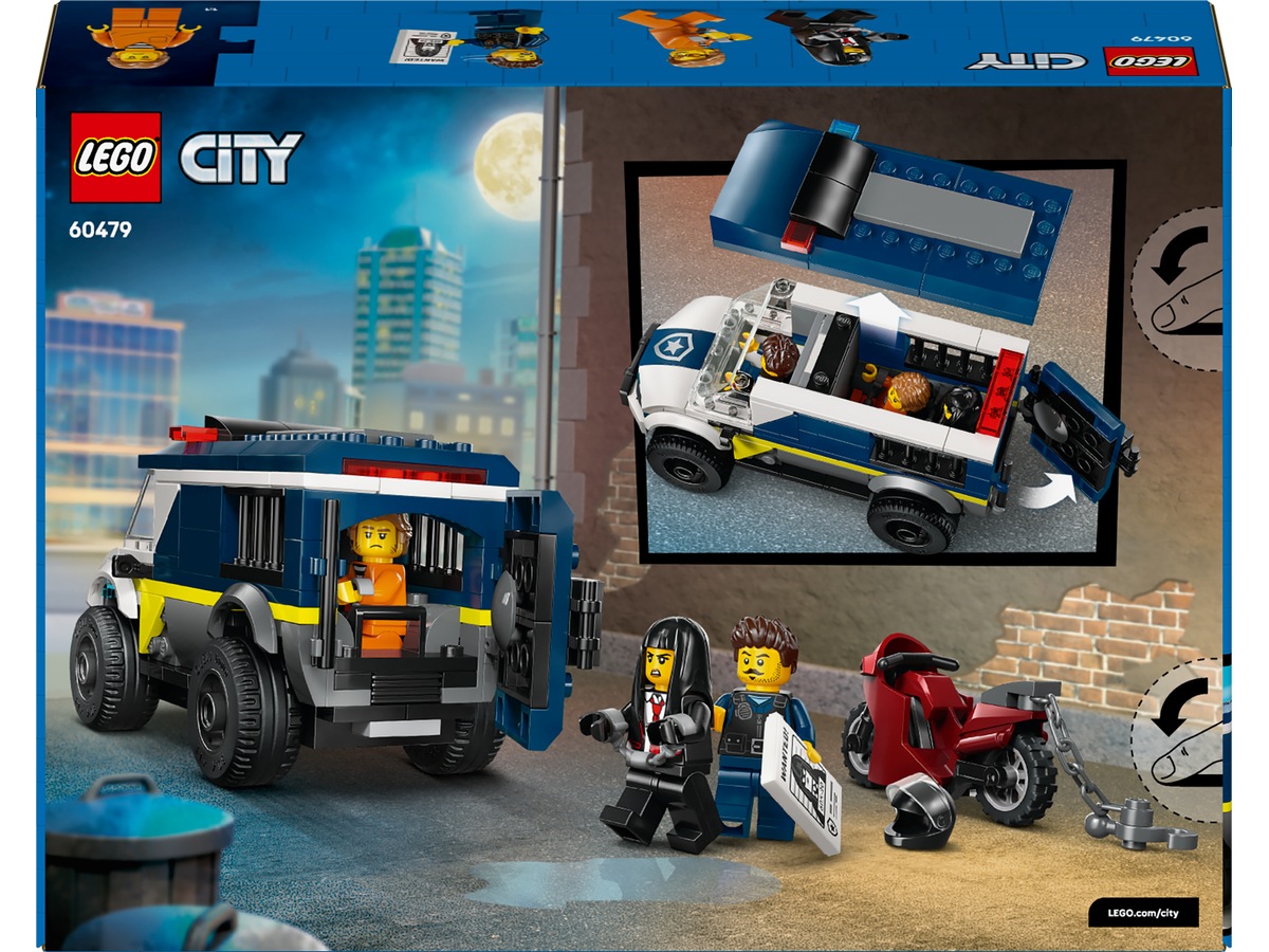 LEGO City Politiets fangetransportbil 60479 LEGO