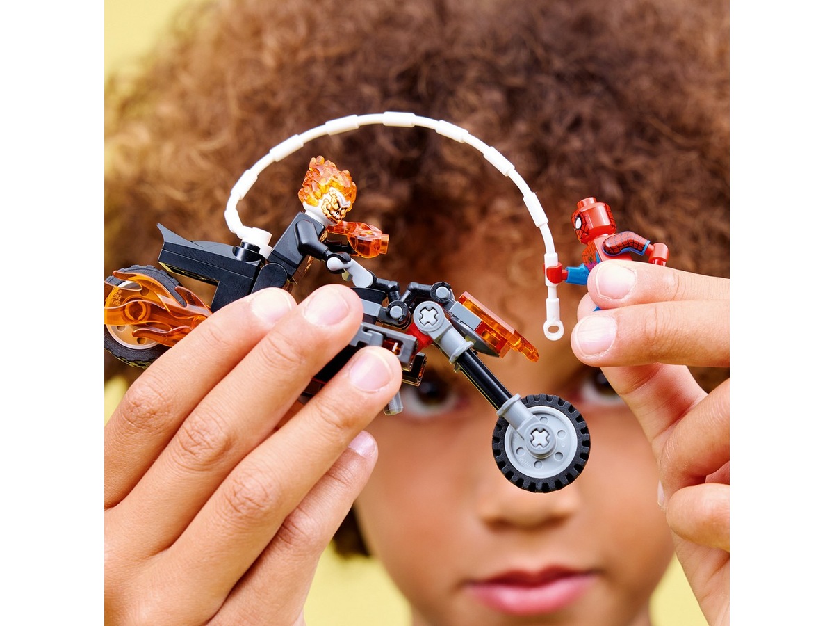 LEGO Super Heroes Marvel Spider-Man mot Ghost Rider på motorsykkel 76335 LEGO