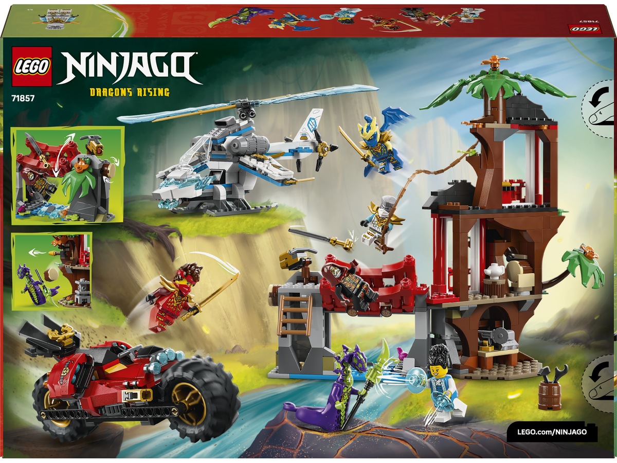 LEGO Ninjago Action i ninjaenes trehytte 71857 LEGO