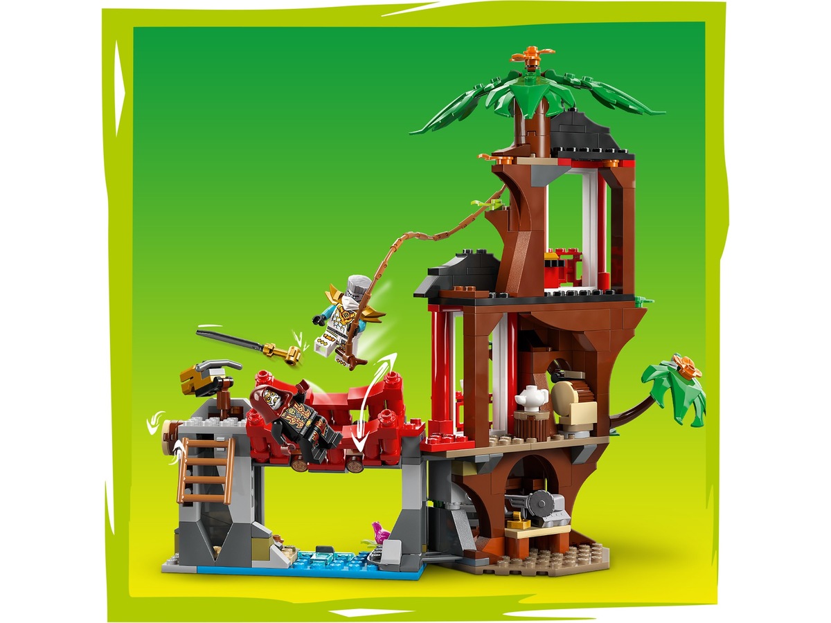 LEGO Ninjago Action i ninjaenes trehytte 71857 LEGO