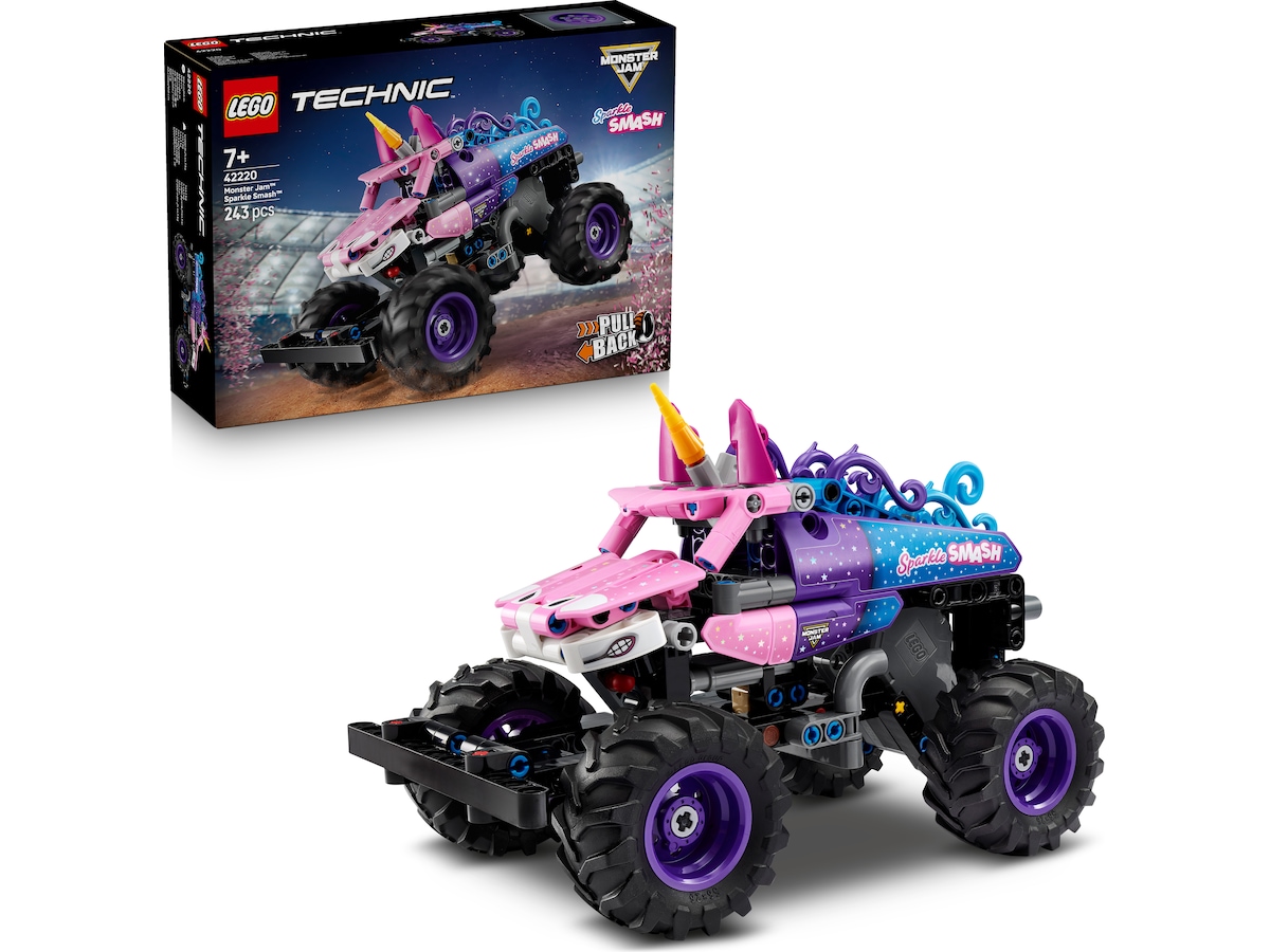 LEGO Technic Monster Jam Sparkle Smash pull-back 42220