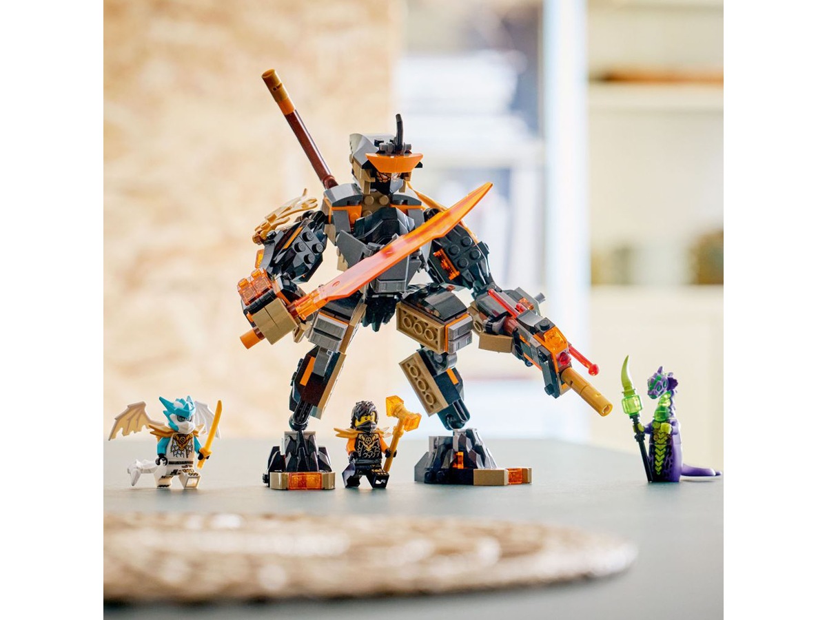 LEGO Ninjago Coles oppdragsrobot og Drage-Zane 71854 LEGO