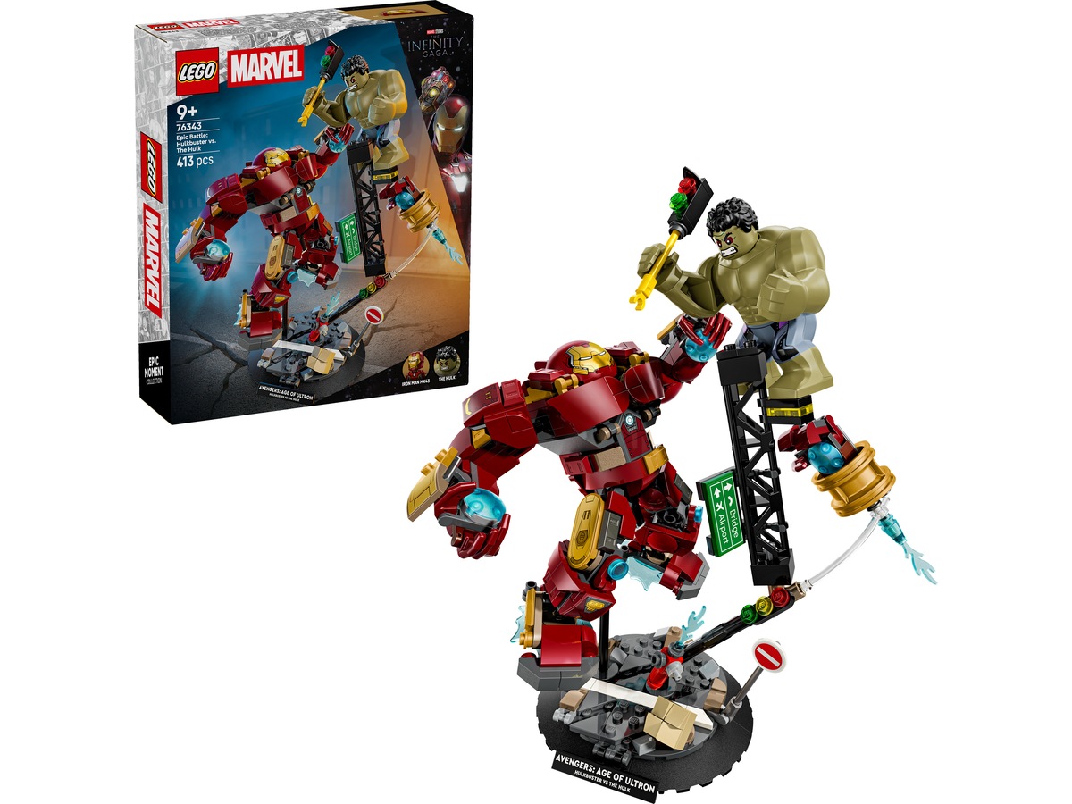 LEGO Super Heroes Marvel Episk kamp: Hulkbuster mot Hulk 76343 LEGO