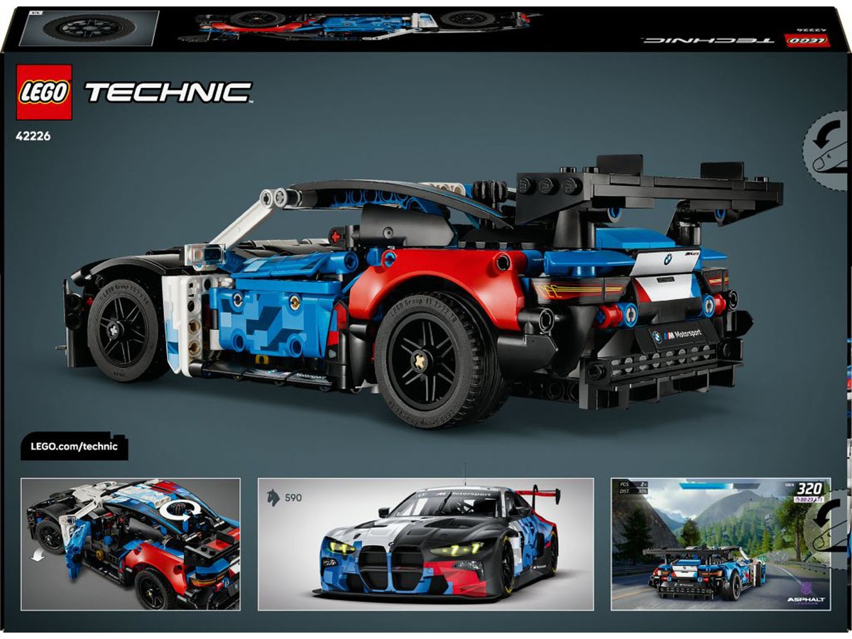LEGO Technic BMW M4 GT3 EVO racerbil 42226 LEGO