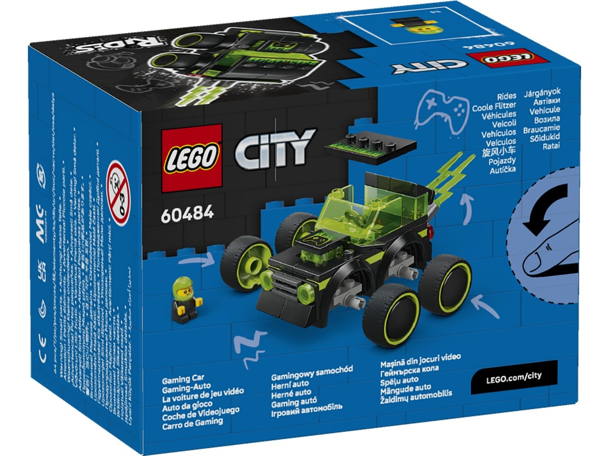 LEGO City Kjøretøy – gaming-racerbil 60484 LEGO