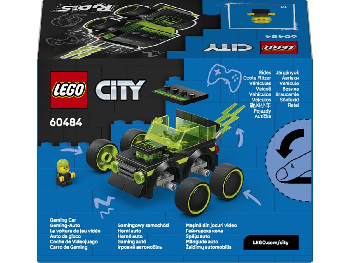 LEGO City Kjøretøy – gaming-racerbil 60484 LEGO