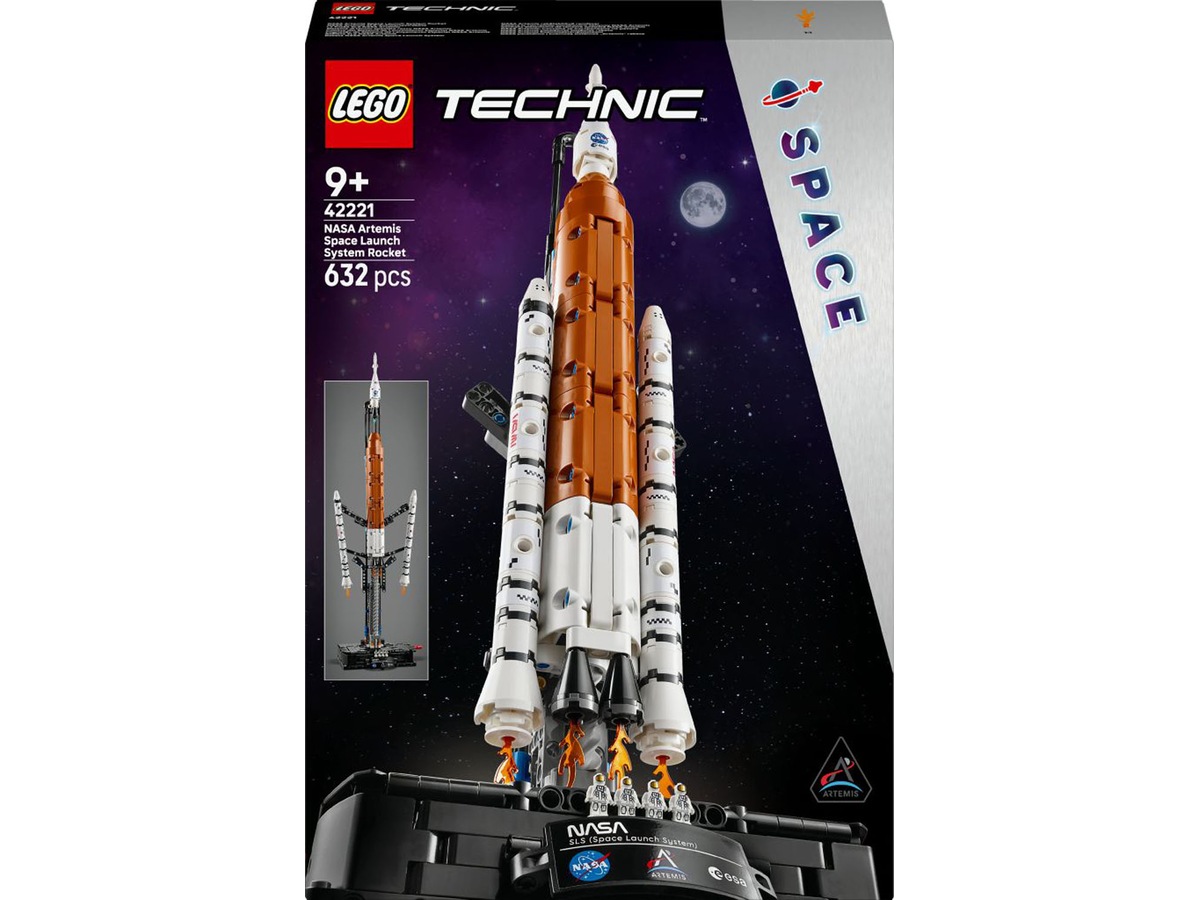 LEGO Technic NASA Artemis Space Launch System rakett 42221 LEGO